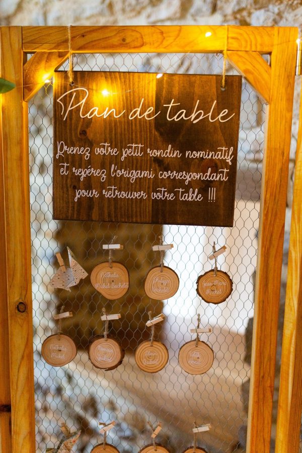 plan de table, escort carde, Homemade for Love, décoratrice de mariages en Normandie